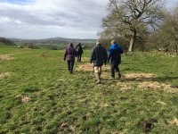 Towards Dalton Old Hall from Henridding