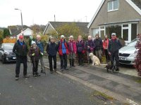 The Group at the start in Silverdale