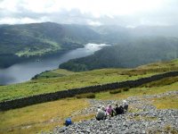 Coffee stop looking to Patterdale