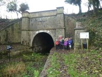 At the west end of Hincaster tunnel