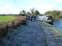 South along the canal to Borwick