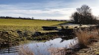 Canal overflow structure near Tewitfield 