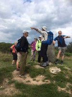 At the Trig point on the South East summit