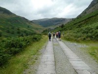 Into the Glenridding valley along the mine road, Raise ahead