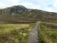 Across the dam