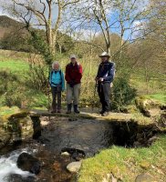 Crossing Dunnerdale Beck