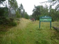 Entering the Tay Forest Park