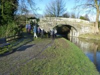 Leaving the canal at Hodgeson's Bridge