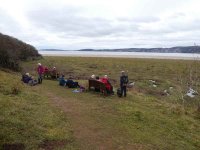 Lunch stop at White Creek