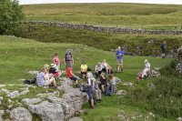 Joint drinks break at God’s Bridge