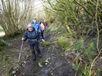 Following the stream bed to Hipshow Farm