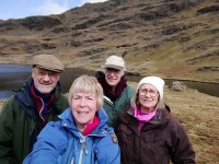 Selfie of the four of us at Codale Tarn