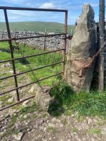 An interesting gate fastening