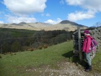 Dow Crag and the Old Man of Coniston.