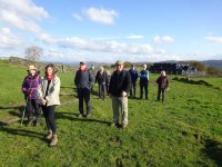 At the top of the ascent from Old Hall Farm, the starting point