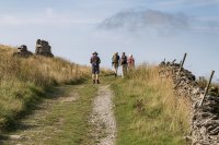 Walking the side of Dent Fell