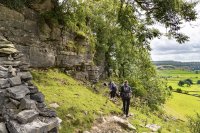 The path below Norber Brow