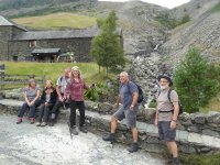 Swart Beck bridge by the converted mine buildings