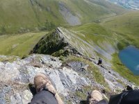 Sharp Edge with Charlie's boots