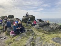 Trig Point at Blackstone Edge