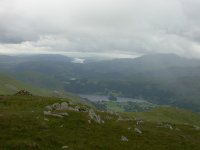 Grasmere and Coniston Water from Great Rigg