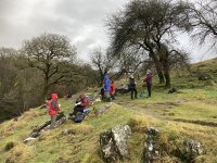 Lunch stop at the side of the River Kent 1 