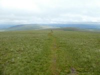 The long climb to Black Combe summit