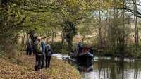 Heading North along the canal