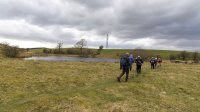 Heading past Black Moss Tarn