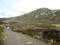 Approaching Loch a’ Choire