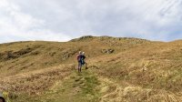 Climbing up toward High Dodd