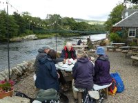 Tea at the Fisherman Bar, Pitlochry