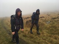 Barbon Low Fell in the mist