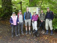 The group at the start just above Pitlochry