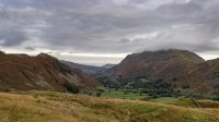 Looking toward Place Fell from the climb up Hartsop Above How