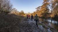 Back along the canal to the start point 