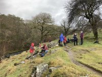 Lunch stop at the side of the River Kent 2 