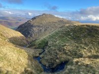 View from Crinkle Crags to Pike of Blisco