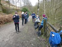 Coffee stop in Holme Wood