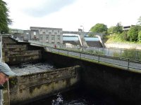 Pitlochry Hydro Electric dam and fish ladder