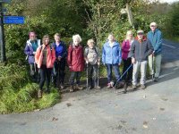 The group at the start by the entrance to Gaitbarrow 