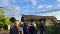 Admiring the Barn